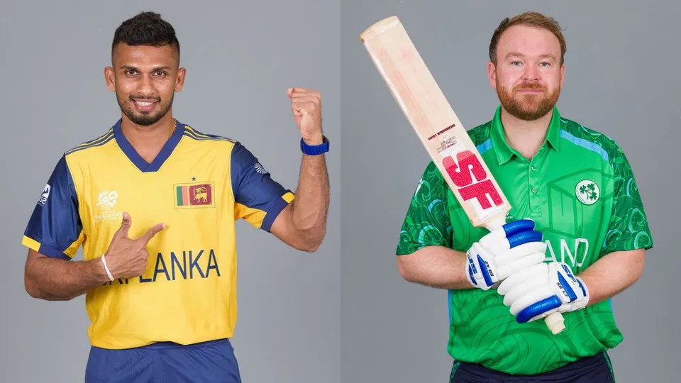 SL vs IRE Head-to-Head Records: ICC T20 World Cup 2026, Match 6